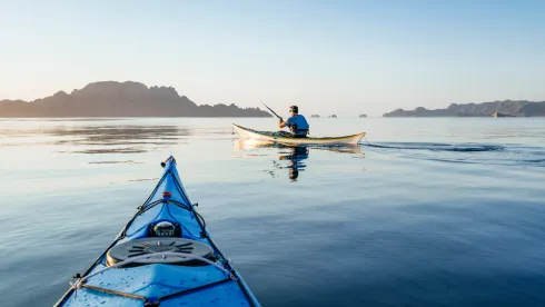 Kayaks and Superyachts