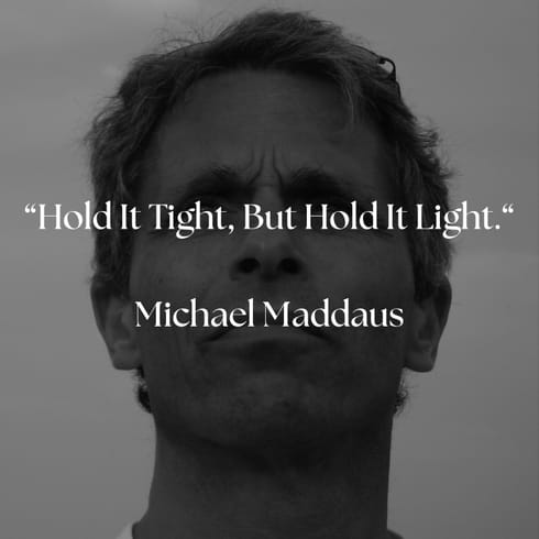 Hold It Tight, But Hold It Light